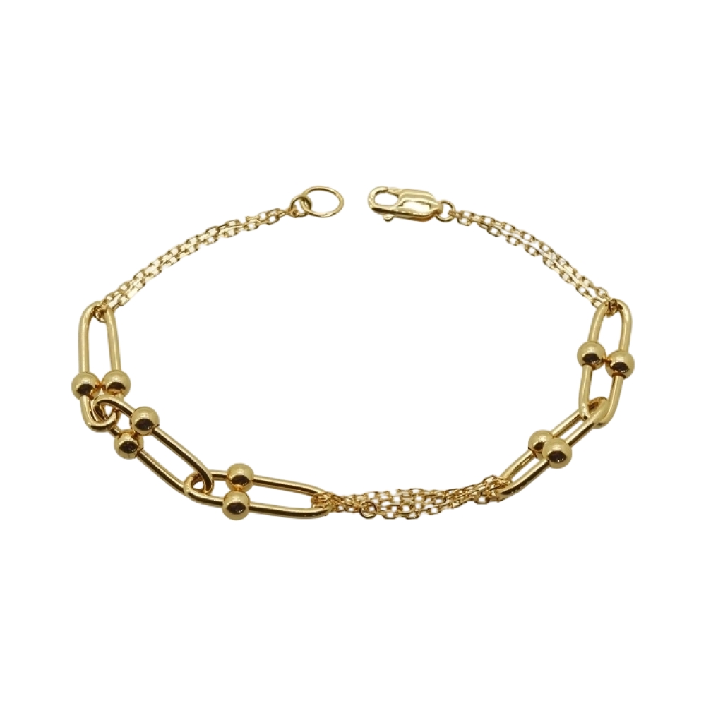 Браслет из красного золота Ювелирное изделие - Браслет из красного золота в магазине Best-Gold 154270