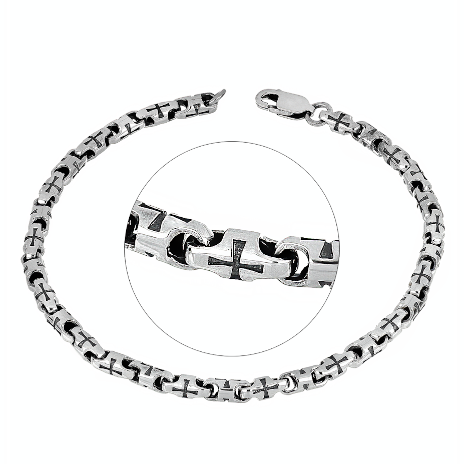 Ювелирное изделие - Цепь из серебра в магазине Best-Gold 150496