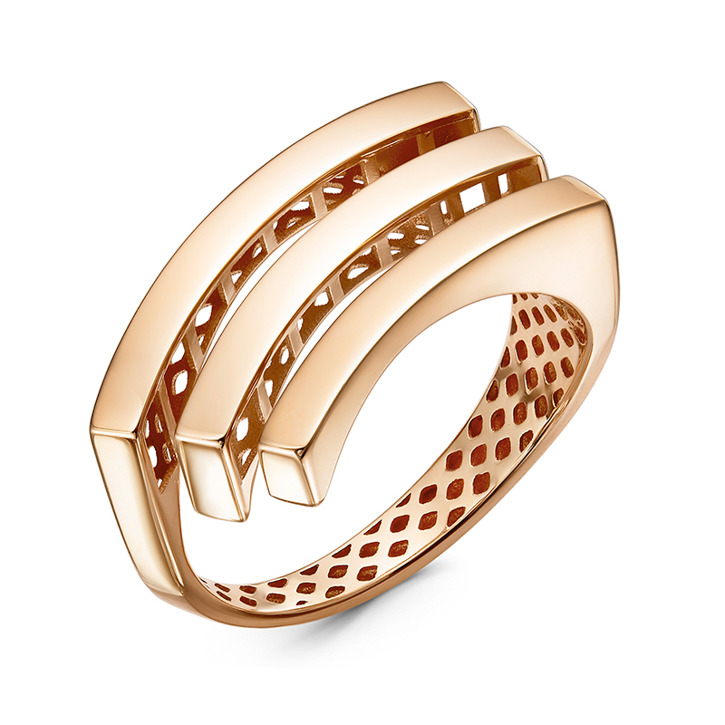 Кольцо из красного золота