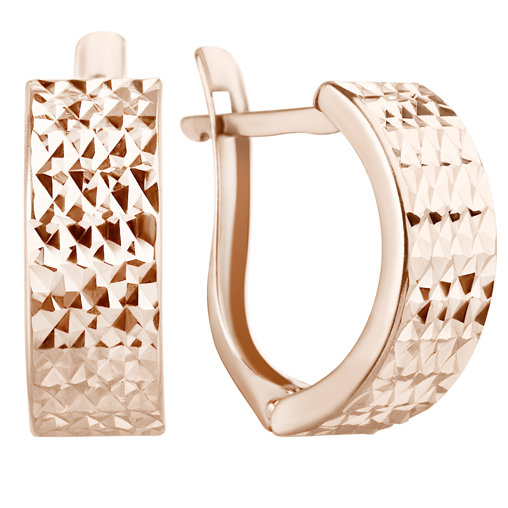 Серьги из красного золота Ювелирное изделие - Серьги из красного золота в магазине Best-Gold 075258