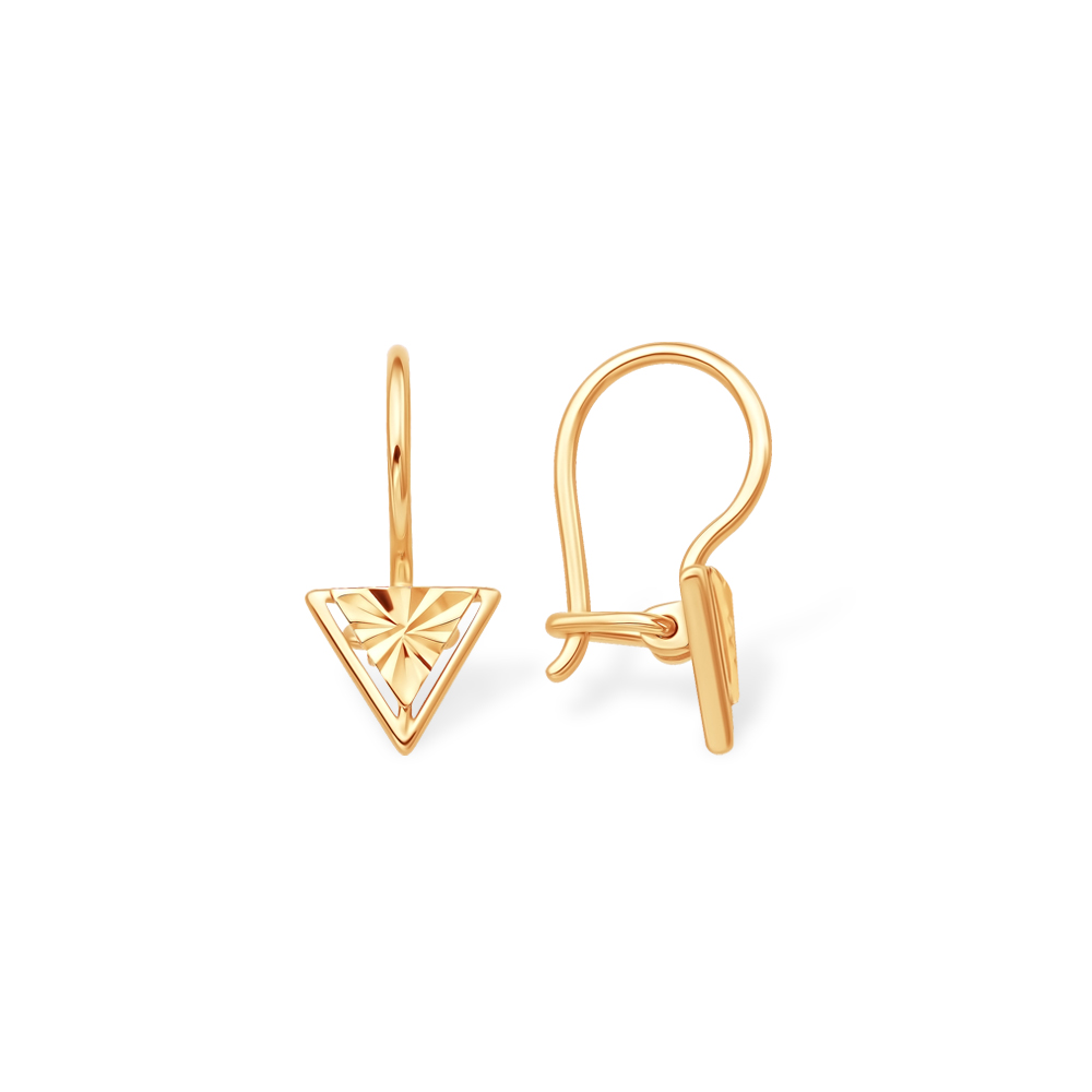 Серьги из красного золота Ювелирное изделие - Серьги из красного золота в магазине Best-Gold 144958