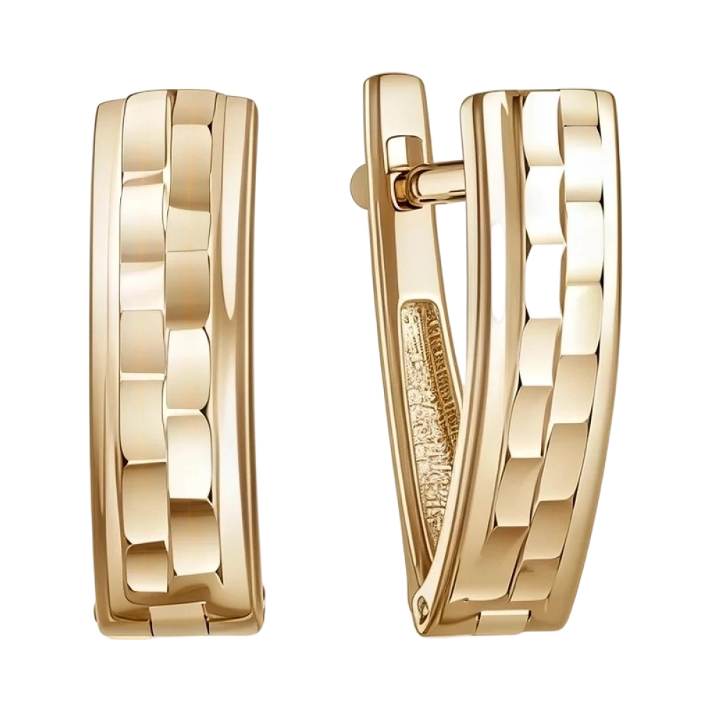 Серьги из красного золота Ювелирное изделие - Серьги из красного золота в магазине Best-Gold 034066