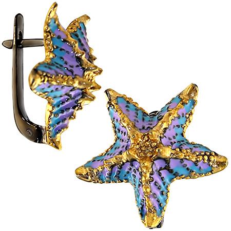 Серьги из серебра Ювелирное изделие - Серьги из серебра в магазине Best-Gold 120888