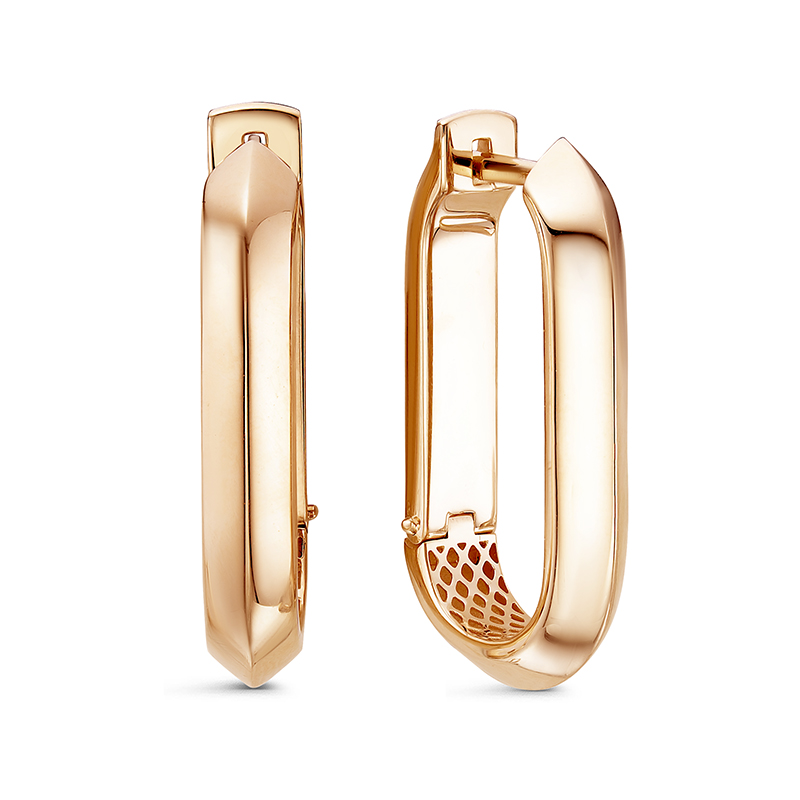 Серьги из красного золота Ювелирное изделие - Серьги из красного золота в магазине Best-Gold 149299