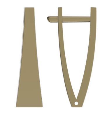 Серьги из красного золота Ювелирное изделие - Серьги из красного золота в магазине Best-Gold 145436