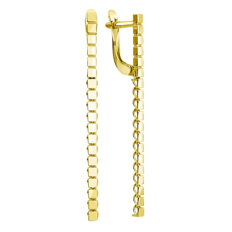 Ювелирное изделие - Серьги из желтого золота в магазине Best-Gold 155969