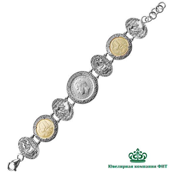 Ювелирное изделие - Браслет из серебра в магазине Best-Gold 153309