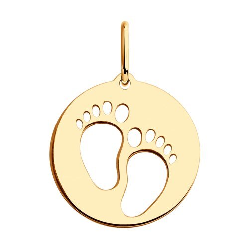 Подвеска из красного золота Ювелирное изделие - Подвеска из красного золота в магазине Best-Gold 044872