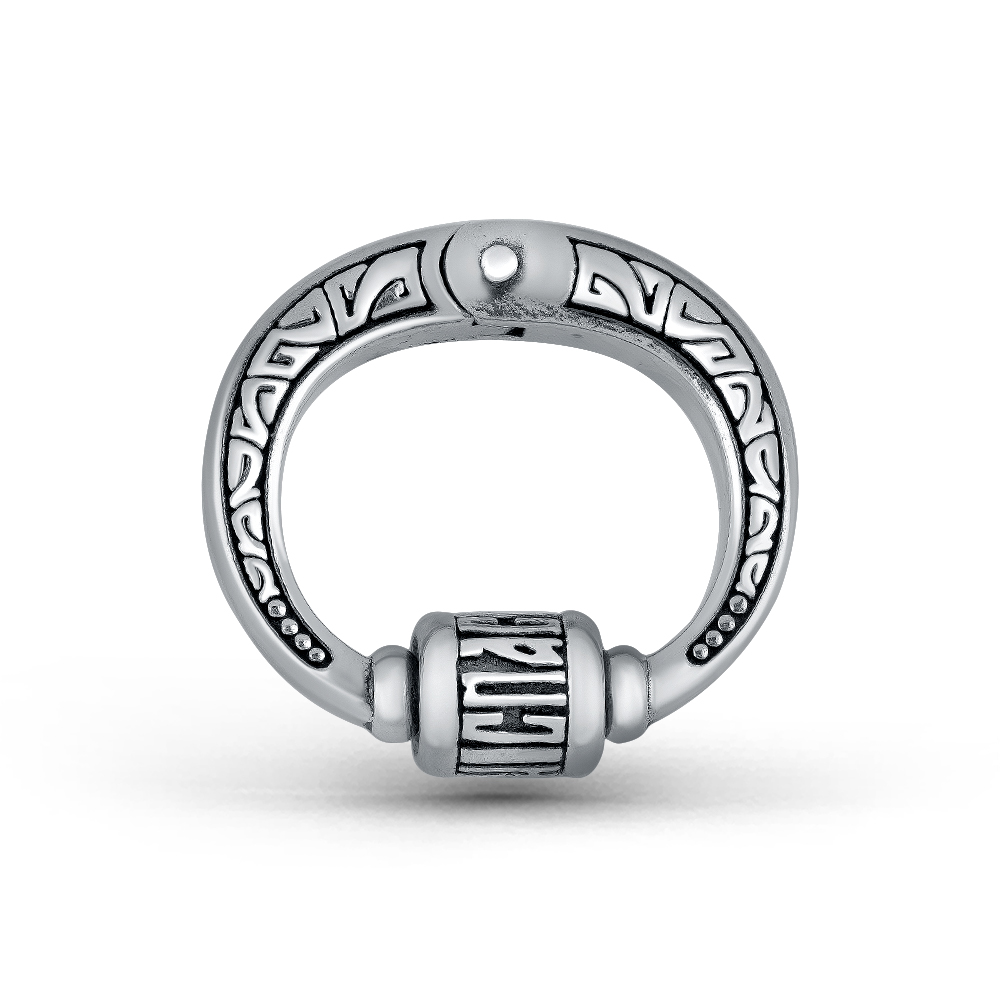 Ювелирное изделие - Карабин из серебра в магазине Best-Gold 152611