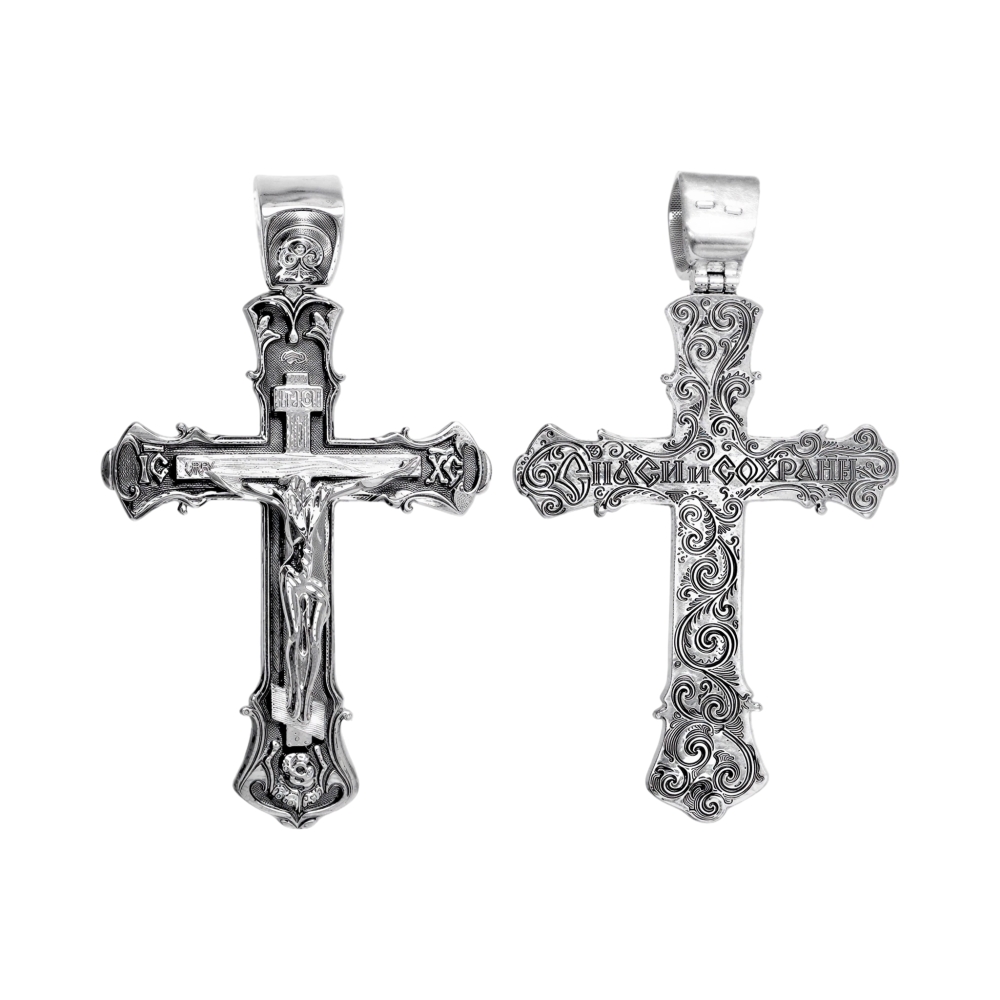 Крест из серебра