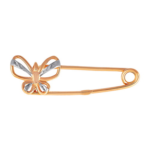 Булавка из комбинированного золота Ювелирное изделие - Булавка из комбинированного золота в магазине Best-Gold 126611