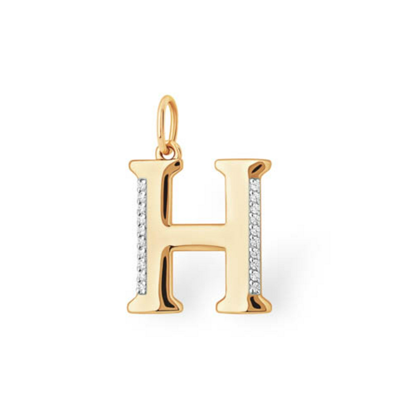 Подвеска из красного золота с фианитами Ювелирное изделие - Подвеска из красного золота с фианитами в магазине Best-Gold 106539