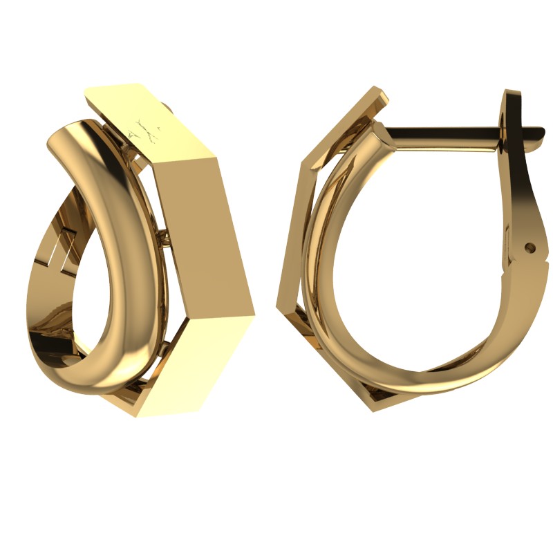 Серьги из красного золота Ювелирное изделие - Серьги из красного золота в магазине Best-Gold 155931