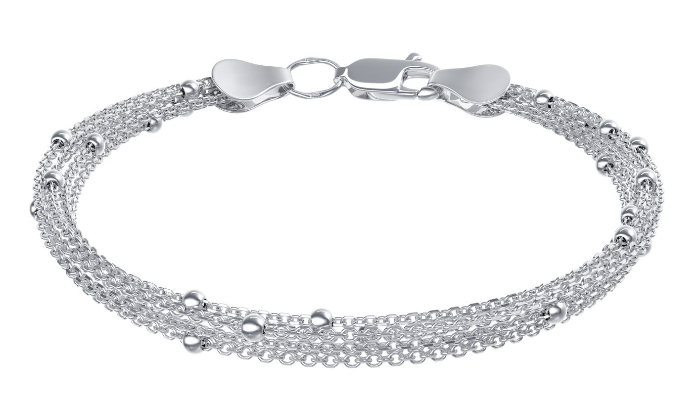 Ювелирное изделие - Браслет из серебра в магазине Best-Gold 154012