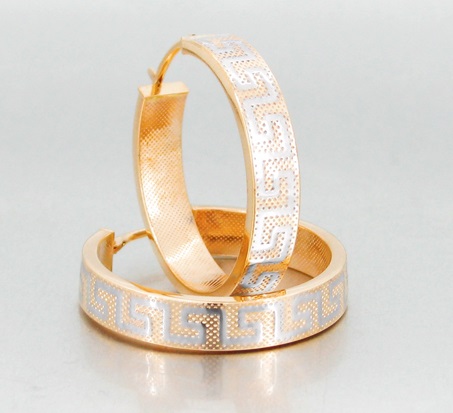 Ювелирное изделие - Серьги из красного золота в магазине Best-Gold 154274