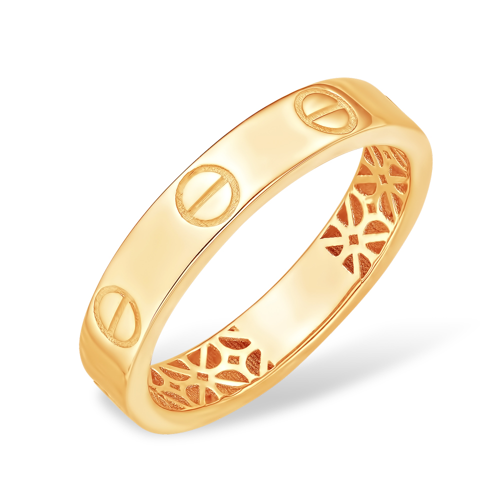 Ювелирное изделие - Кольцо из красного золота в магазине Best-Gold 152023