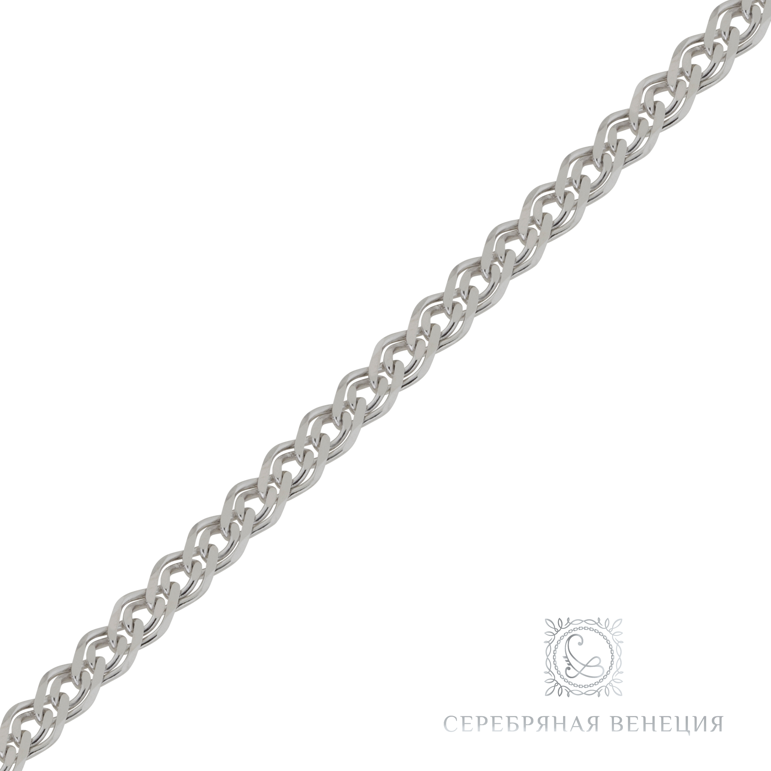 Цепь из серебра плетение нонна Ювелирное изделие - Цепь из серебра плетение нонна в магазине Best-Gold 125148