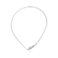 Ювелирное изделие - Колье из белого золота с бриллиантами в магазине Best-Gold 149162