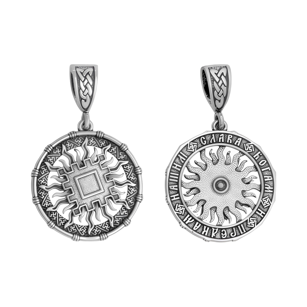 Ювелирное изделие - Подвеска из серебра в магазине Best-Gold 153355