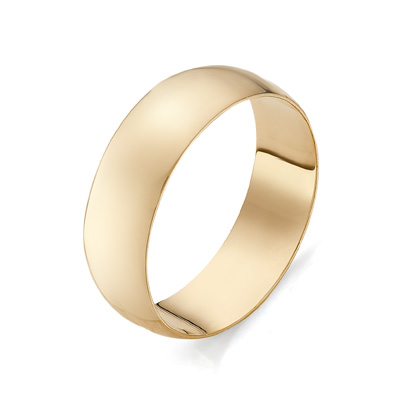 Обручальное кольцо классическое из красного золота Ювелирное изделие - Обручальное кольцо классическое из красного золота в магазине Best-Gold 029053