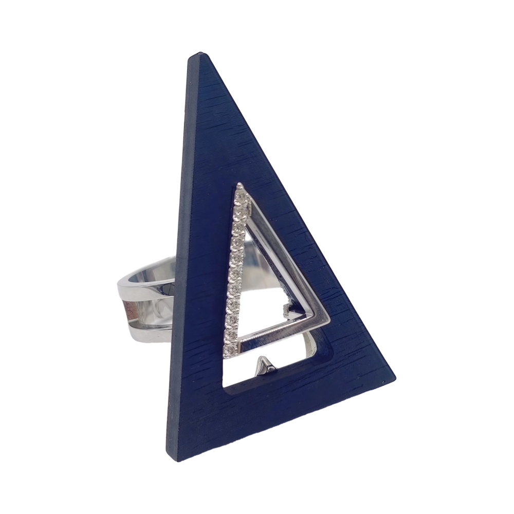 Бижутерное кольцо с фианитами Ювелирное изделие - Бижутерное кольцо с фианитами в магазине Best-Gold 141984