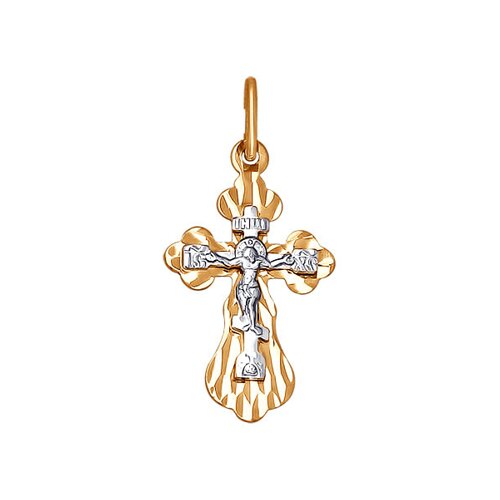 Крест из красного золота Ювелирное изделие - Крест из красного золота в магазине Best-Gold 155337