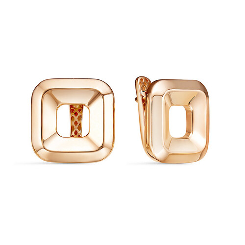 Ювелирное изделие - Серьги из красного золота в магазине Best-Gold 070869