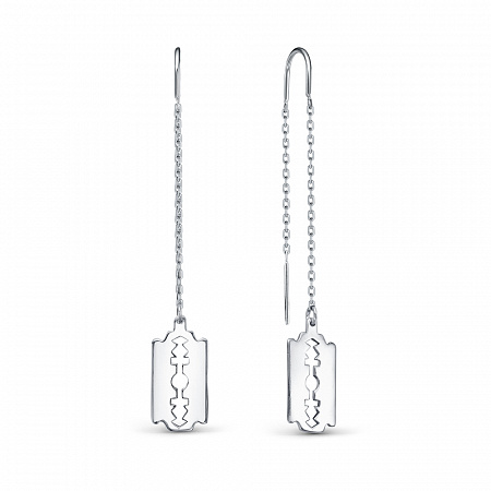 Серьги из серебра Ювелирное изделие - Серьги из серебра в магазине Best-Gold 128283