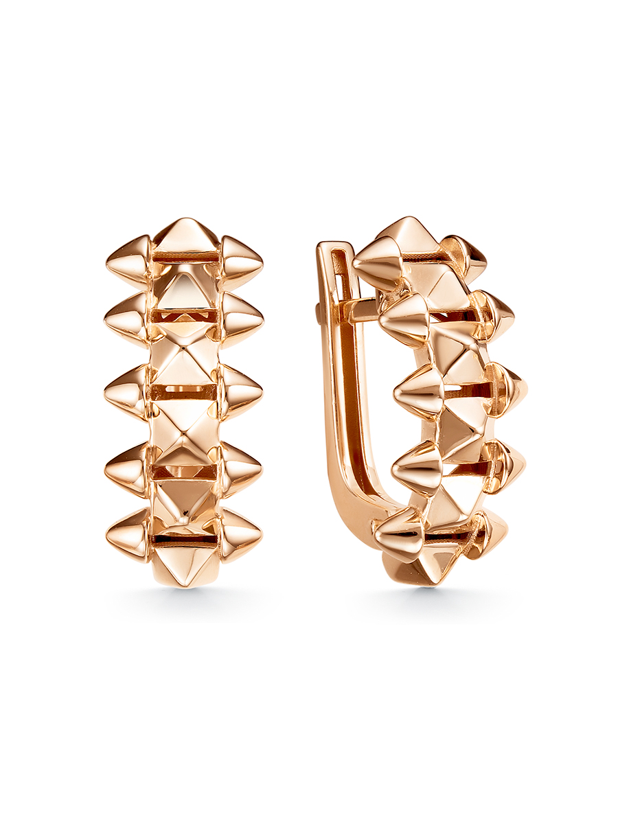 Серьги из красного золота Ювелирное изделие - Серьги из красного золота в магазине Best-Gold 147657