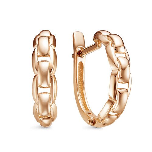 Ювелирное изделие - Серьги из красного золота в магазине Best-Gold 030353