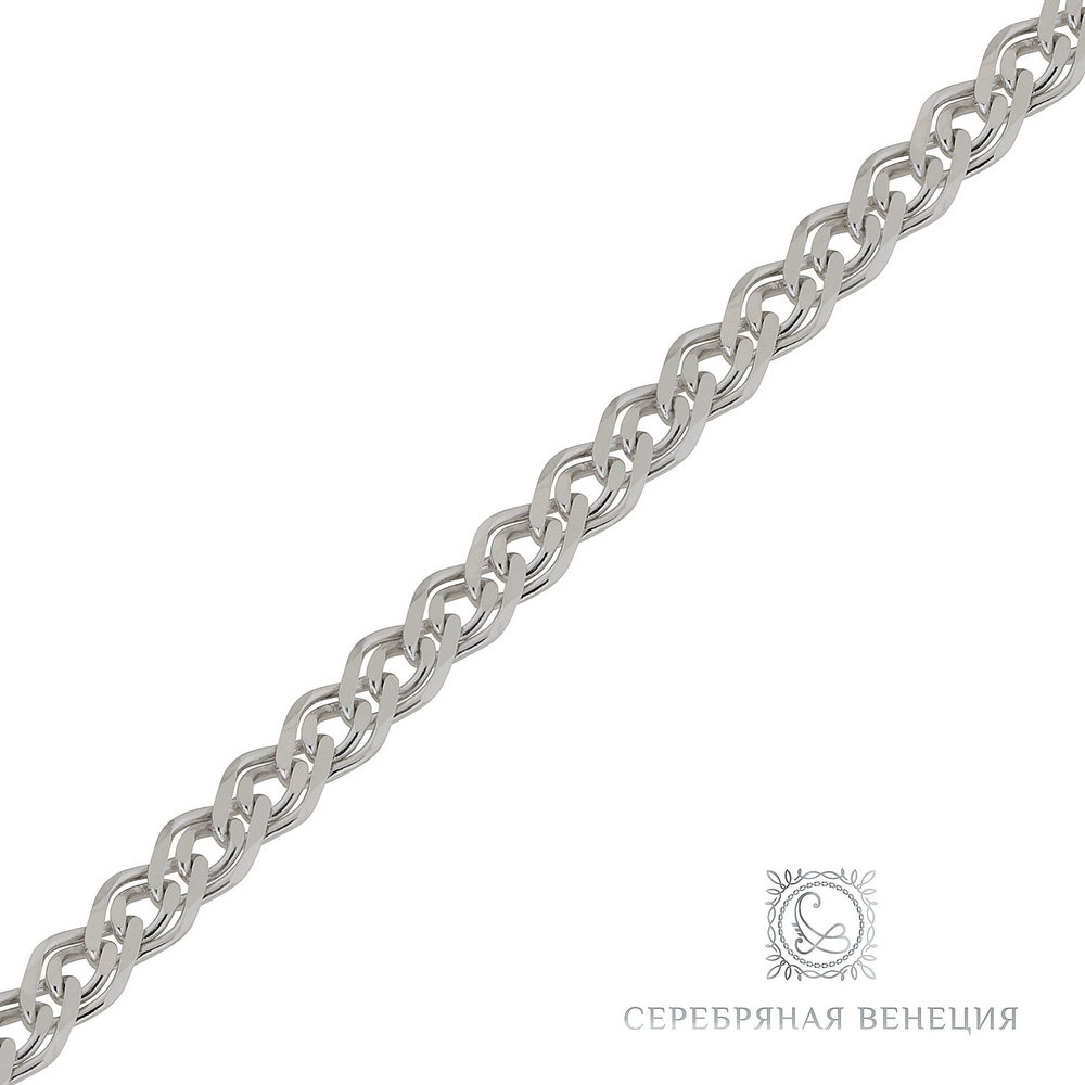 Ювелирное изделие - Цепь из серебра плетение нонна в магазине Best-Gold 125149