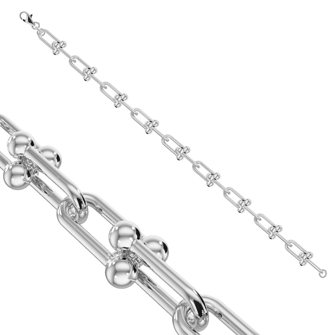 Браслет из серебра Ювелирное изделие - Браслет из серебра в магазине Best-Gold 142599