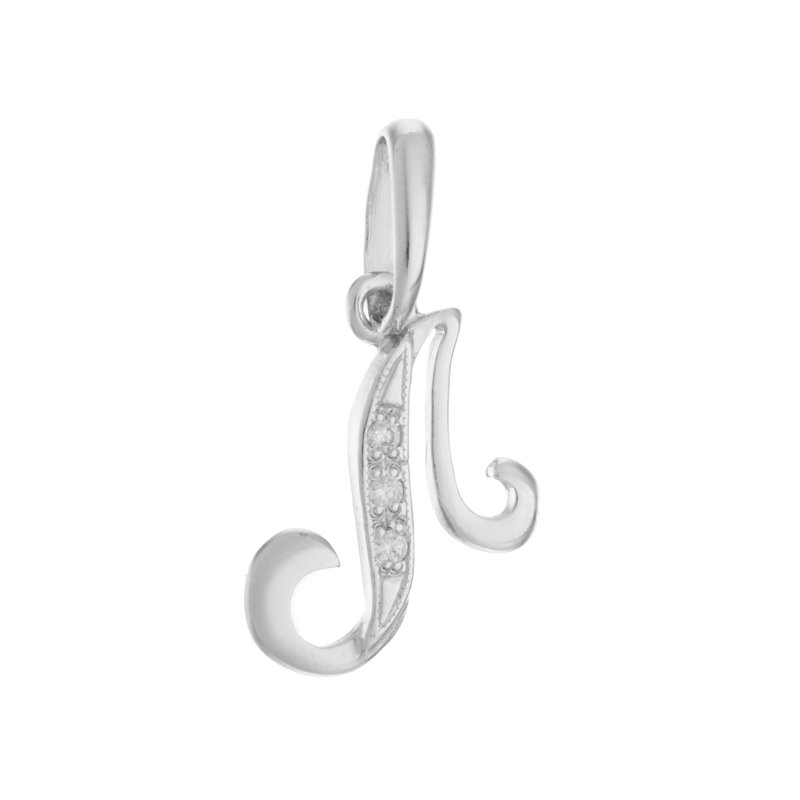 Подвеска из серебра с фианитами Ювелирное изделие - Подвеска из серебра с фианитами в магазине Best-Gold 128802