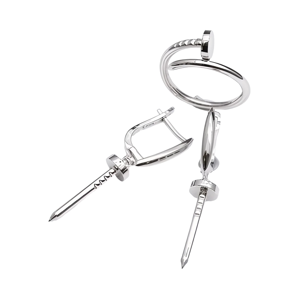 Ювелирное изделие - Серьги из серебра в магазине Best-Gold 150905