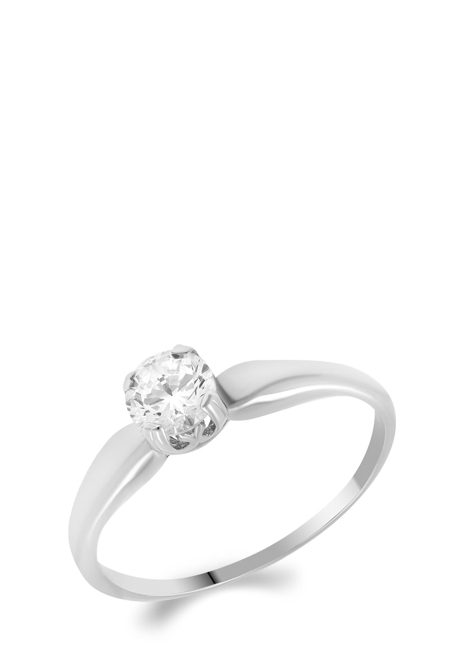 Кольцо из серебра с фианитом Ювелирное изделие - Кольцо из серебра с фианитом в магазине Best-Gold 048541