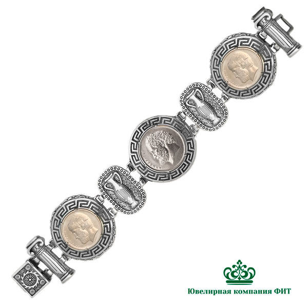 Ювелирное изделие - Браслет из серебра в магазине Best-Gold 156381