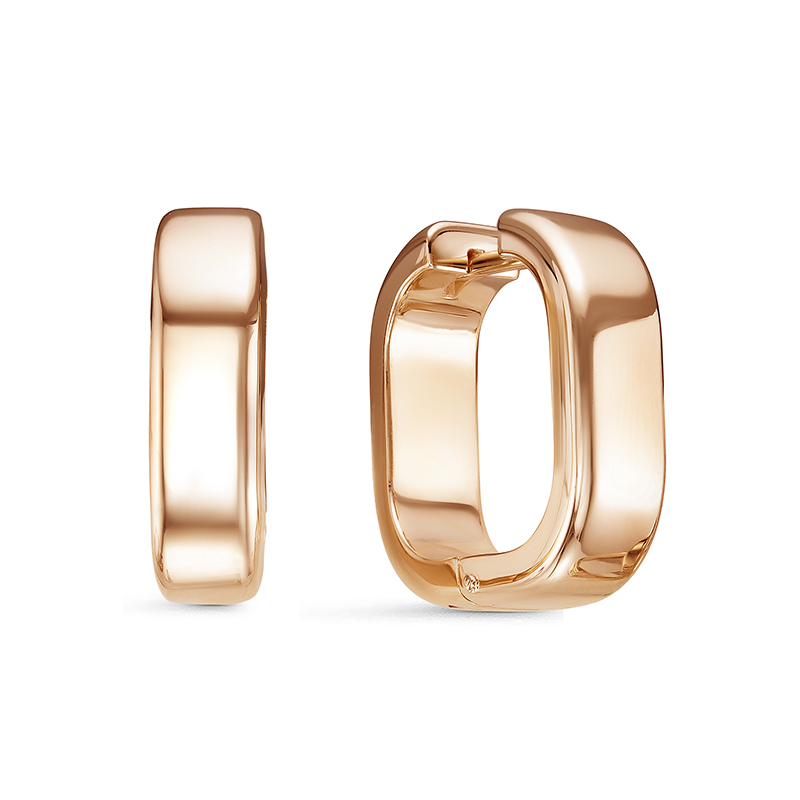 Серьги из красного золота Ювелирное изделие - Серьги из красного золота в магазине Best-Gold 142579