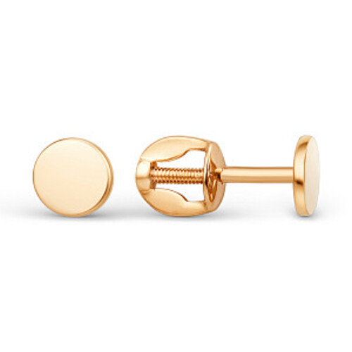 Ювелирное изделие - Серьги из красного золота в магазине Best-Gold 049661