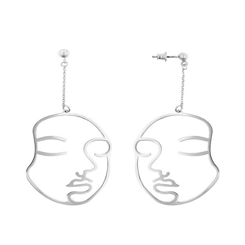 Ювелирное изделие - Серьги из серебра в магазине Best-Gold 120919