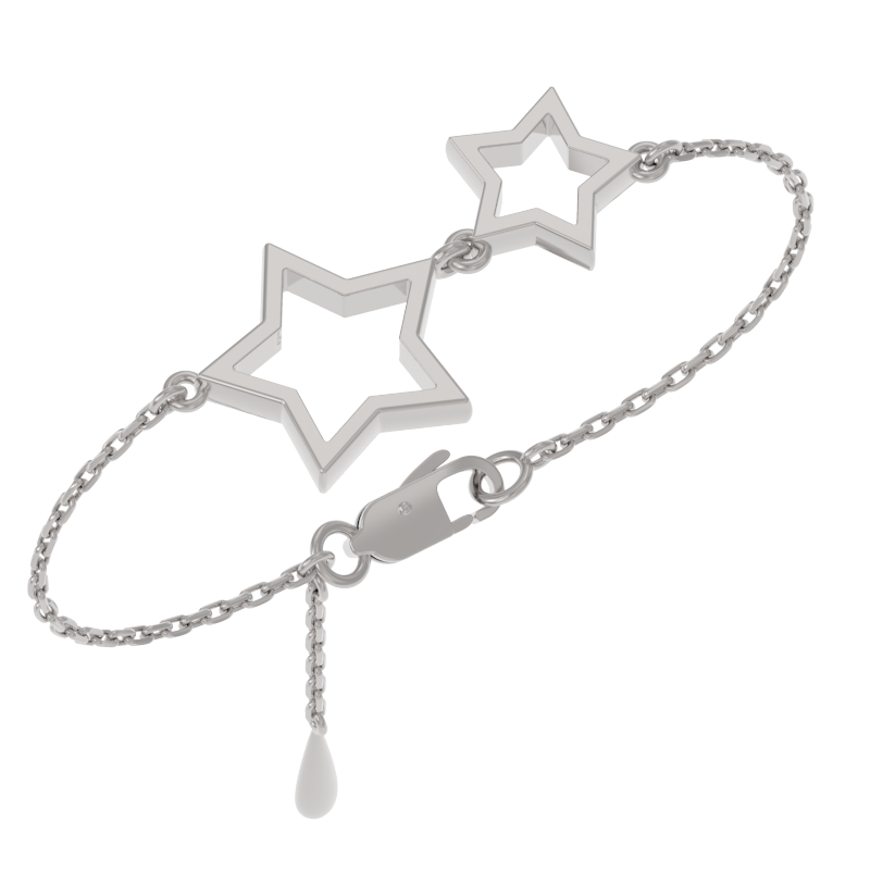 Браслет из серебра Ювелирное изделие - Браслет из серебра в магазине Best-Gold 127030