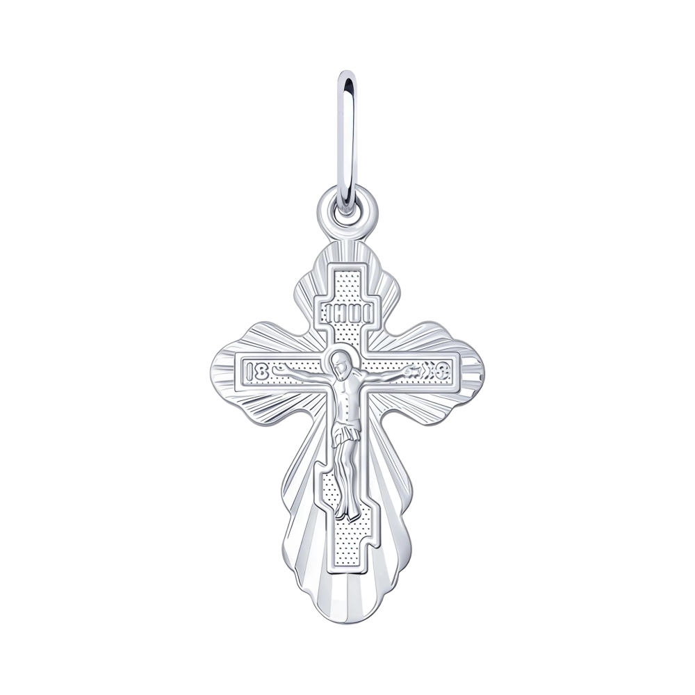 Ювелирное изделие - Крест из серебра в магазине Best-Gold 117659