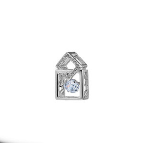 Подвеска из серебра с фианитами Ювелирное изделие - Подвеска из серебра с фианитами в магазине Best-Gold 011057