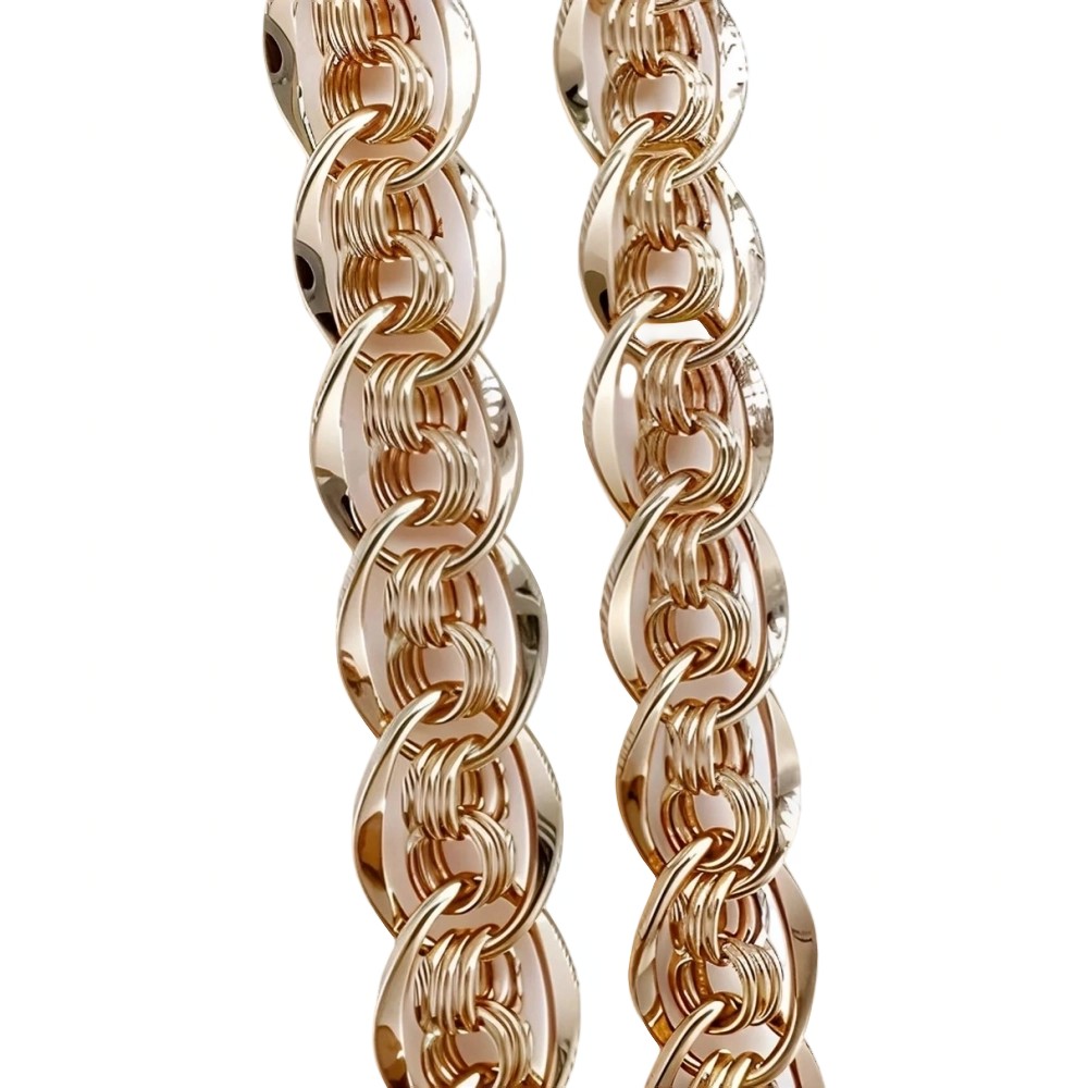 Ювелирное изделие - Цепь из красного золота, плетение Нонна-бисмарк в магазине Best-Gold 032913