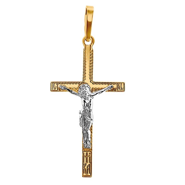 Ювелирное изделие - Крест из красного золота в магазине Best-Gold 151736