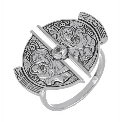 Кольцо из серебра с гранатом "Быстрослышащая и быстроотвечающая" Ювелирное изделие - Кольцо из серебра с гранатом "Быстрослышащая и быстроотвечающая" в магазине Best-Gold 141320