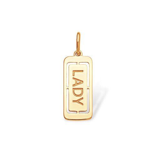 Ювелирное изделие - Подвеска из красного золота в магазине Best-Gold 097536