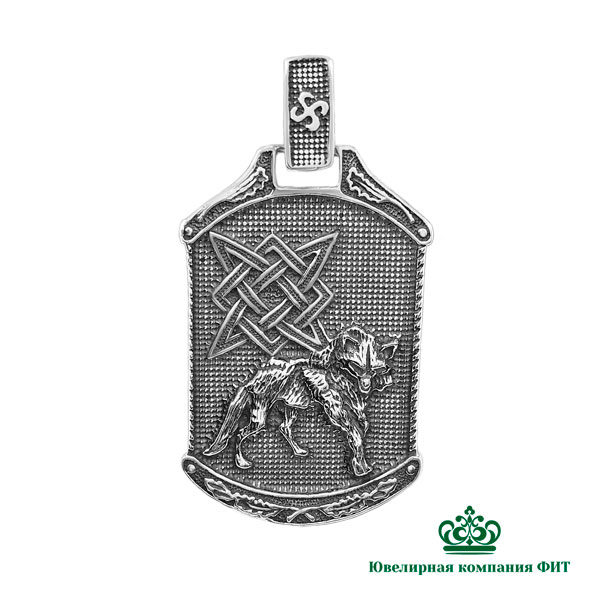 Ювелирное изделие - Подвеска из серебра в магазине Best-Gold 153357