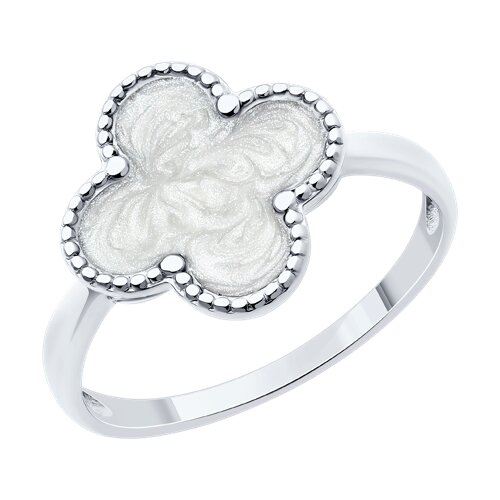 Кольцо из серебра с эмалью Ювелирное изделие - Кольцо из серебра с эмалью в магазине Best-Gold 141219