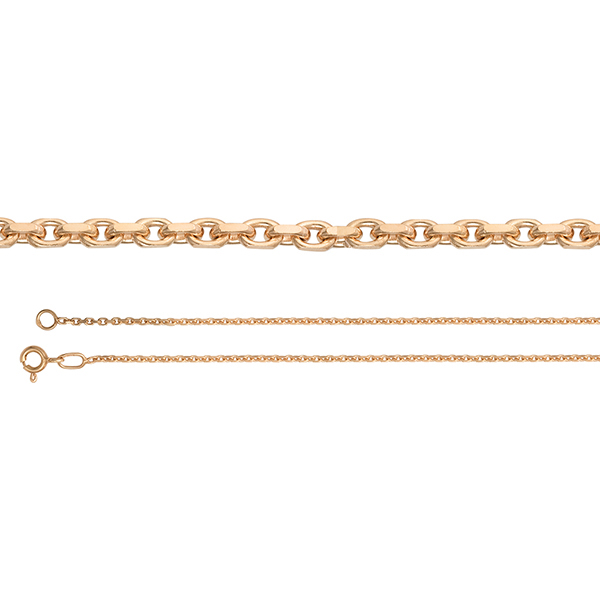 Ювелирное изделие - Цепь из красного золота якорное плетение в магазине Best-Gold 071430