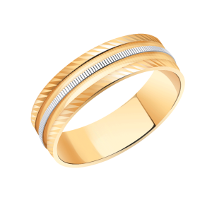 Обручальное кольцо из красного золота Ювелирное изделие - Обручальное кольцо из красного золота в магазине Best-Gold 065985